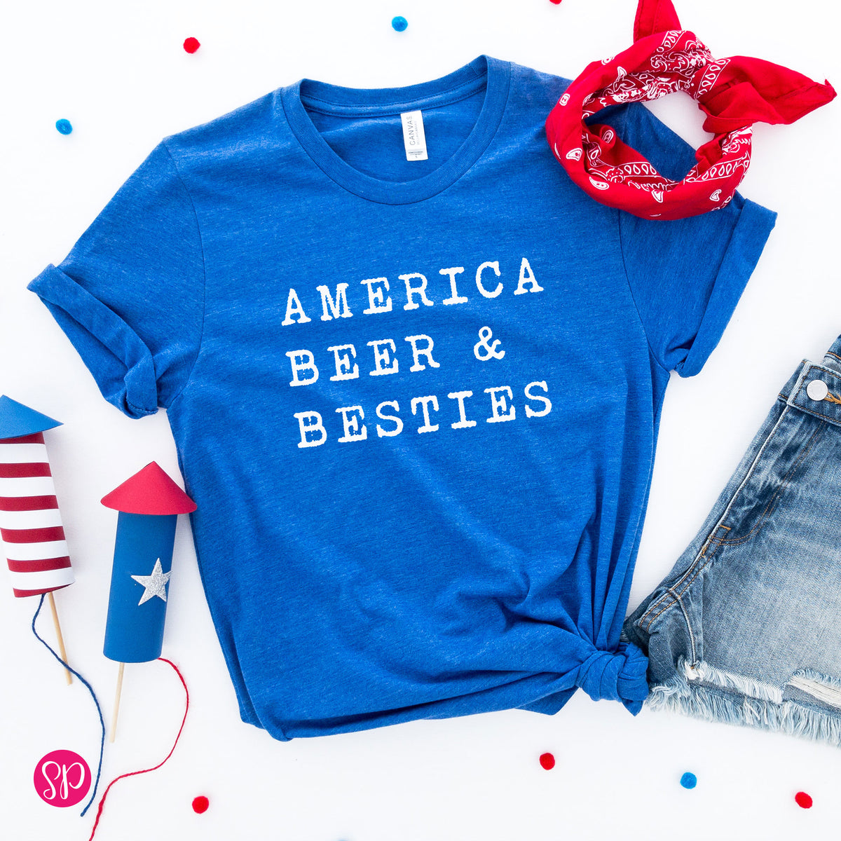 America Beer & Besties Unisex T-Shirt