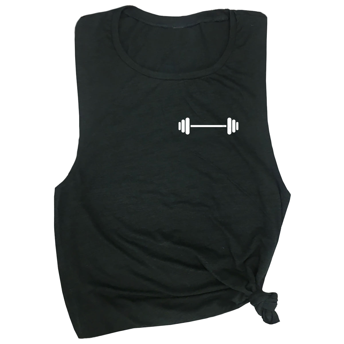 Barbell Muscle Tee (Chest Print)
