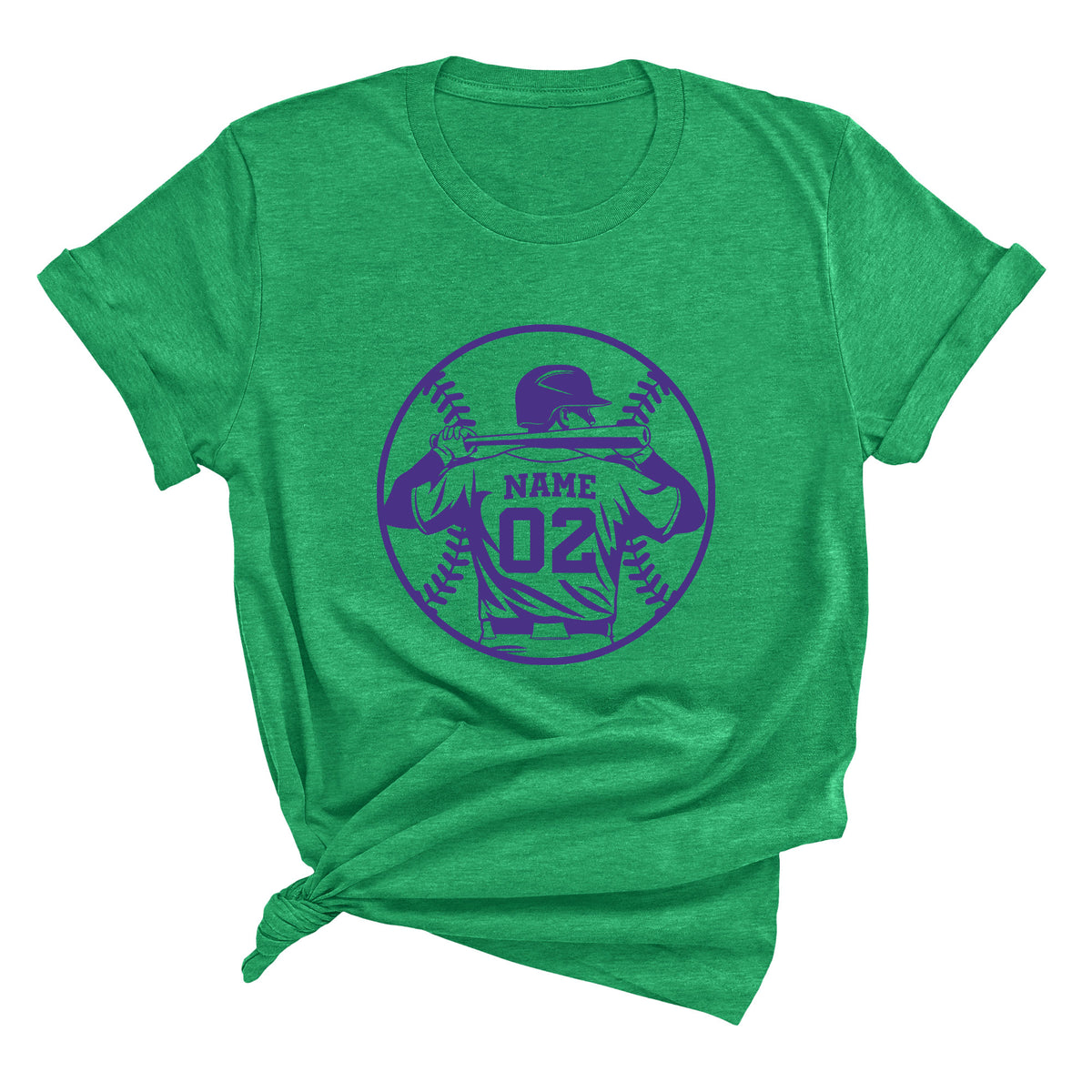 Baseball Player Silhouette Unisex T-Shirt