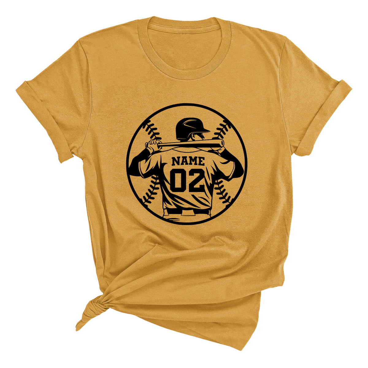 Baseball Player Silhouette Unisex T-Shirt