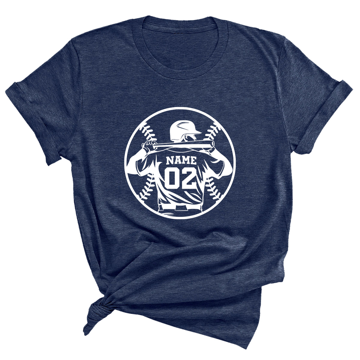 Baseball Player Silhouette Unisex T-Shirt