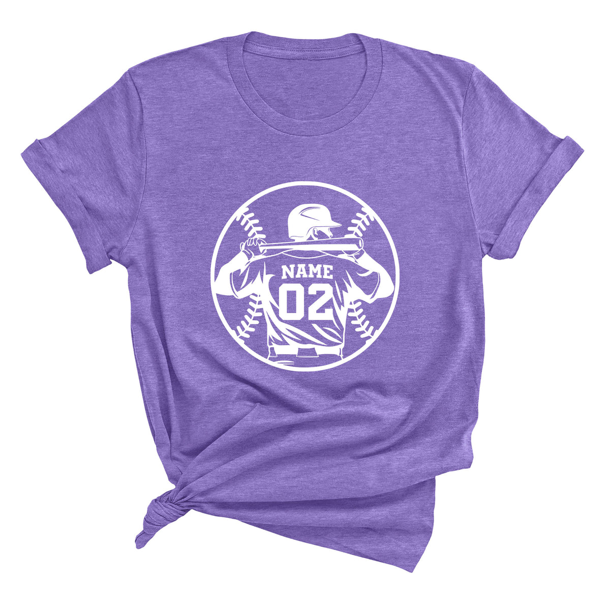 Baseball Player Silhouette Unisex T-Shirt