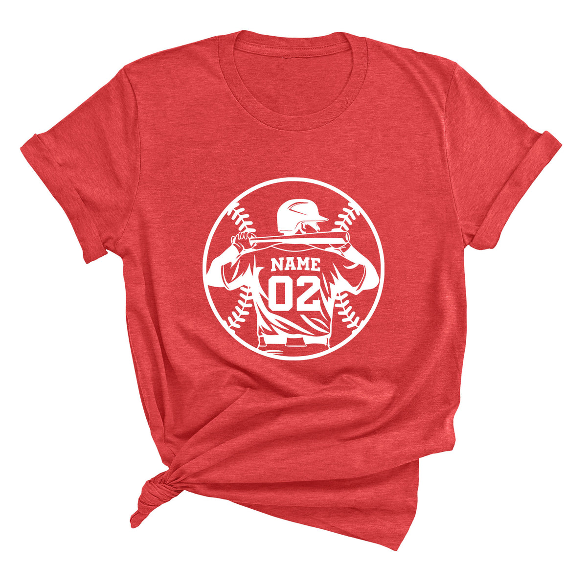 Baseball Player Silhouette Unisex T-Shirt