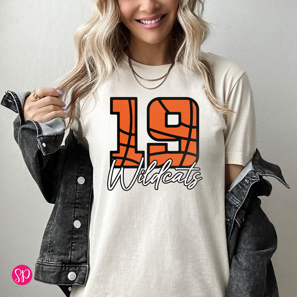 Basketball Numbers with Custom Team Name Unisex T-Shirt