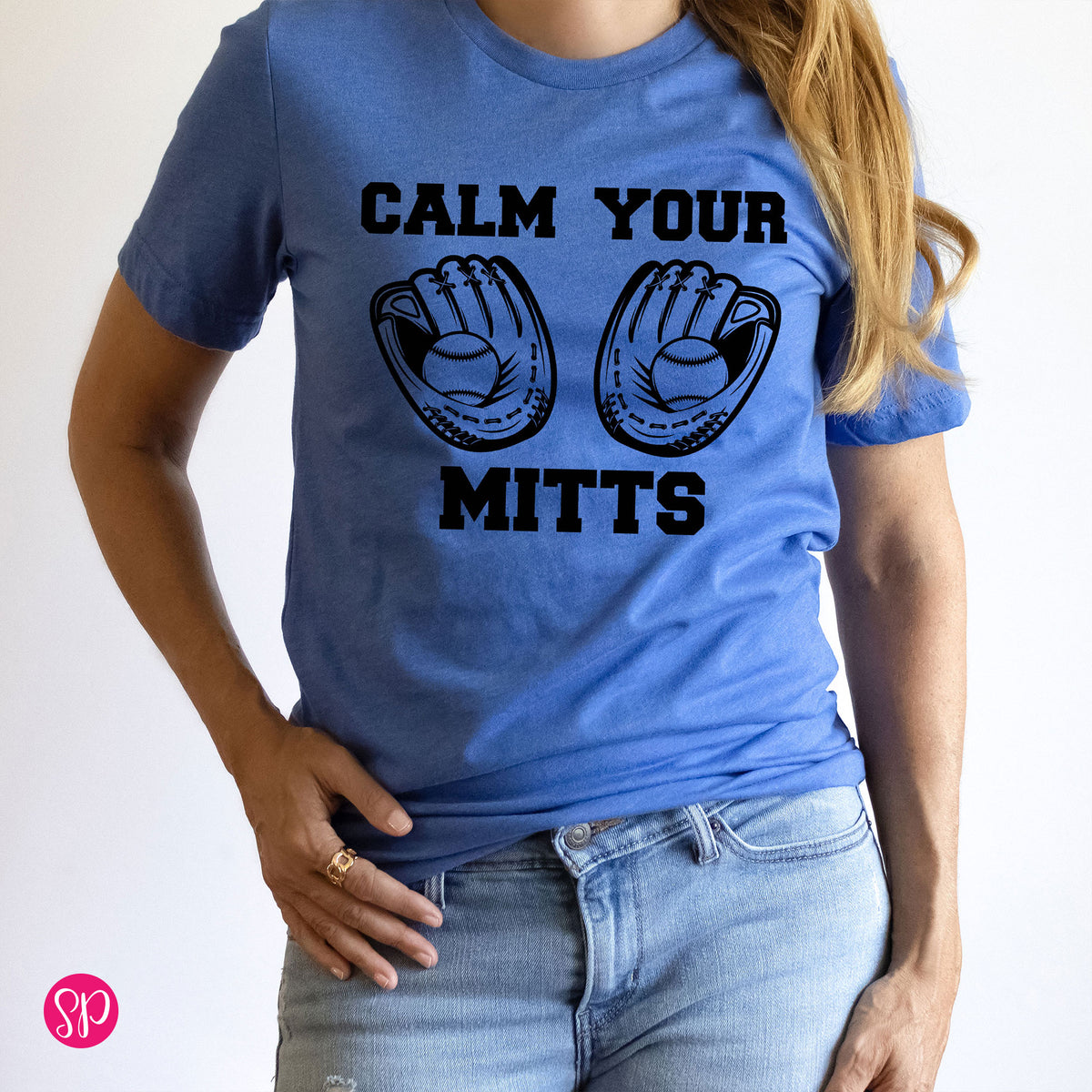 Calm Your Mitts Baseball Unisex Tee Shirt