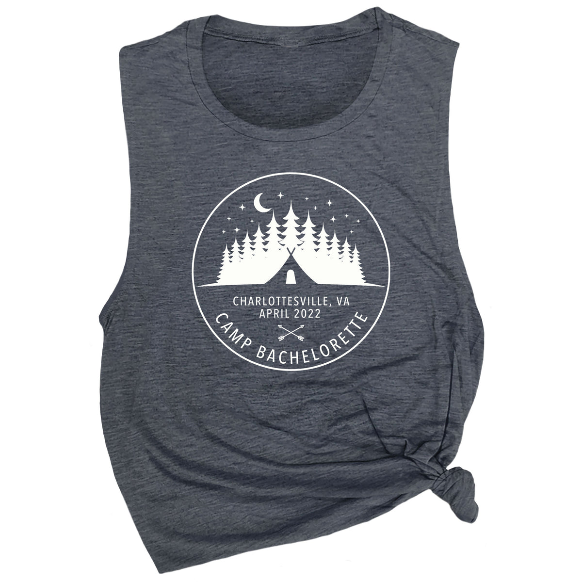 Personalized Camp Bachelorette Muscle Tee
