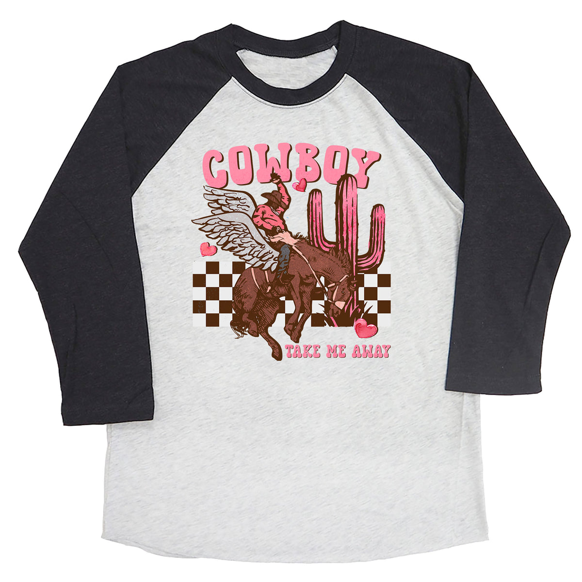Cowboy Take Me Away Raglan