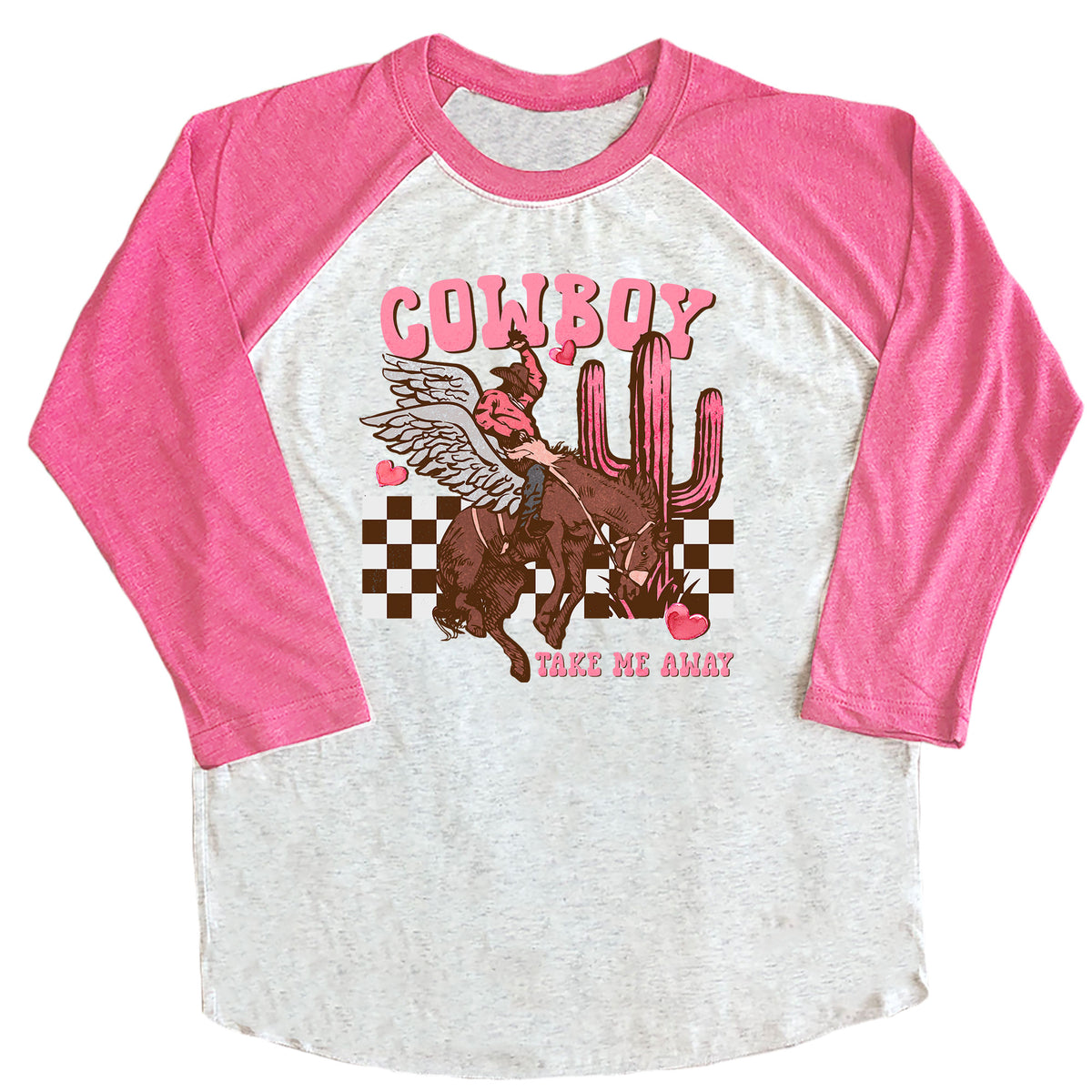 Cowboy Take Me Away Raglan