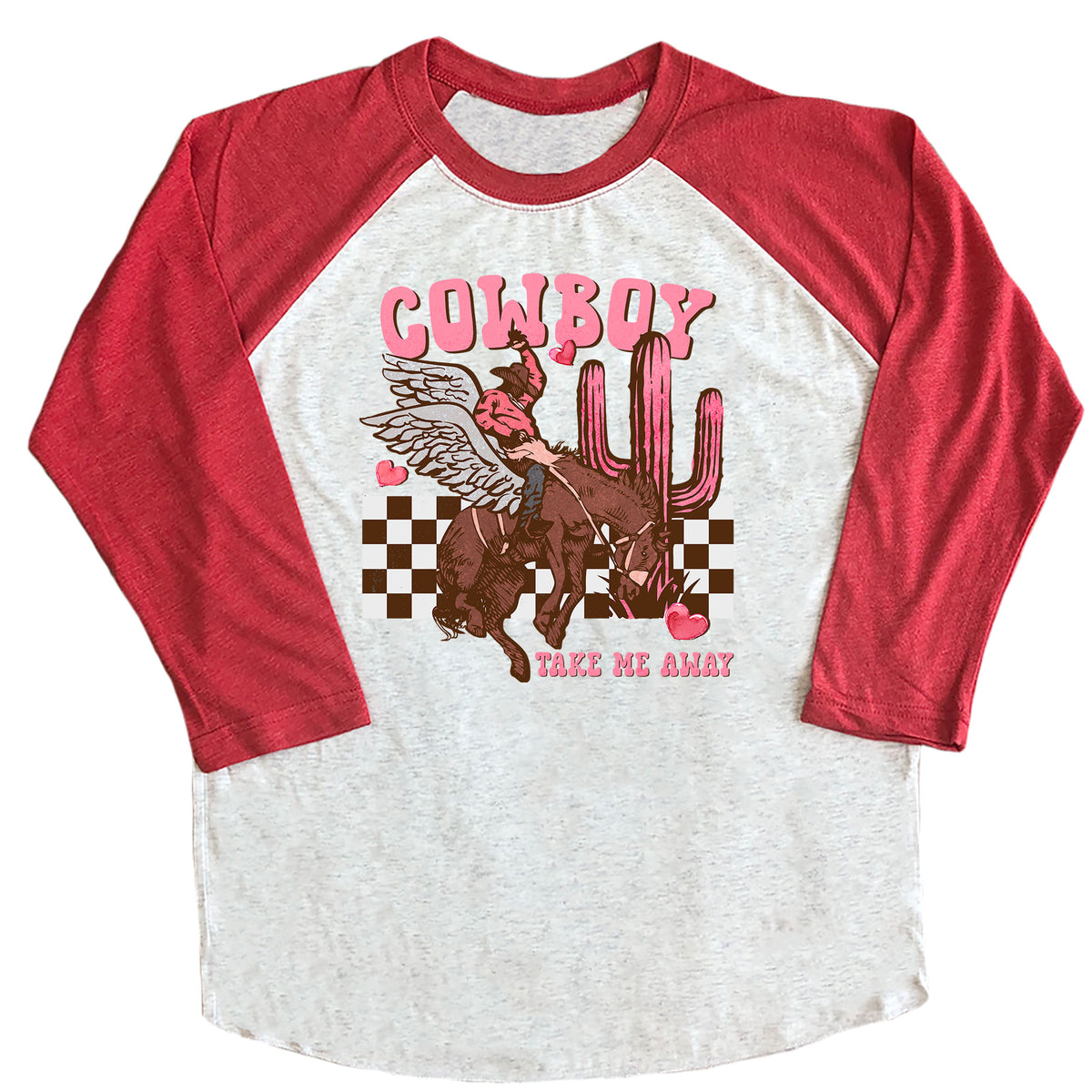 Cowboy Take Me Away Raglan