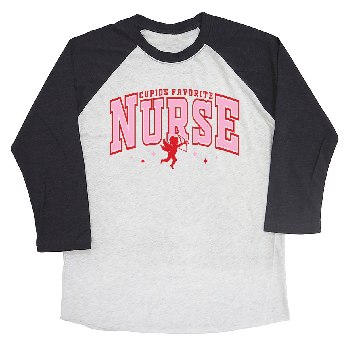 Cupid's Favorite Nurse Raglan