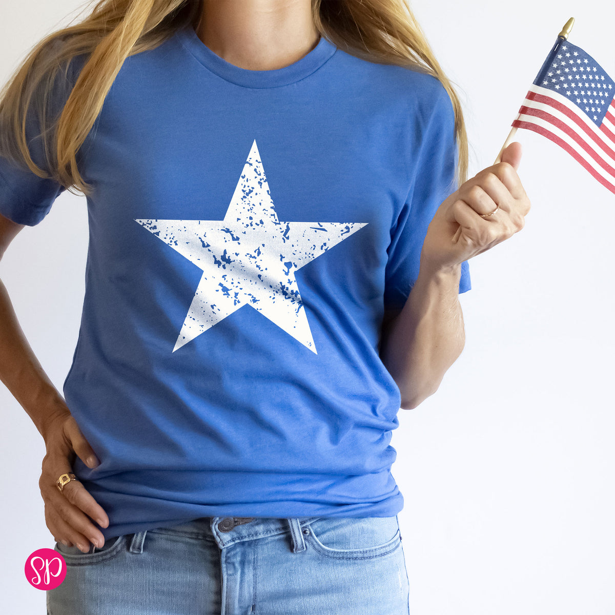 Distressed Star Unisex T-Shirt