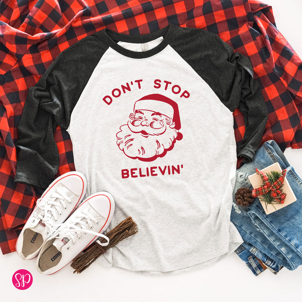 Don't Stop Believin' Raglan