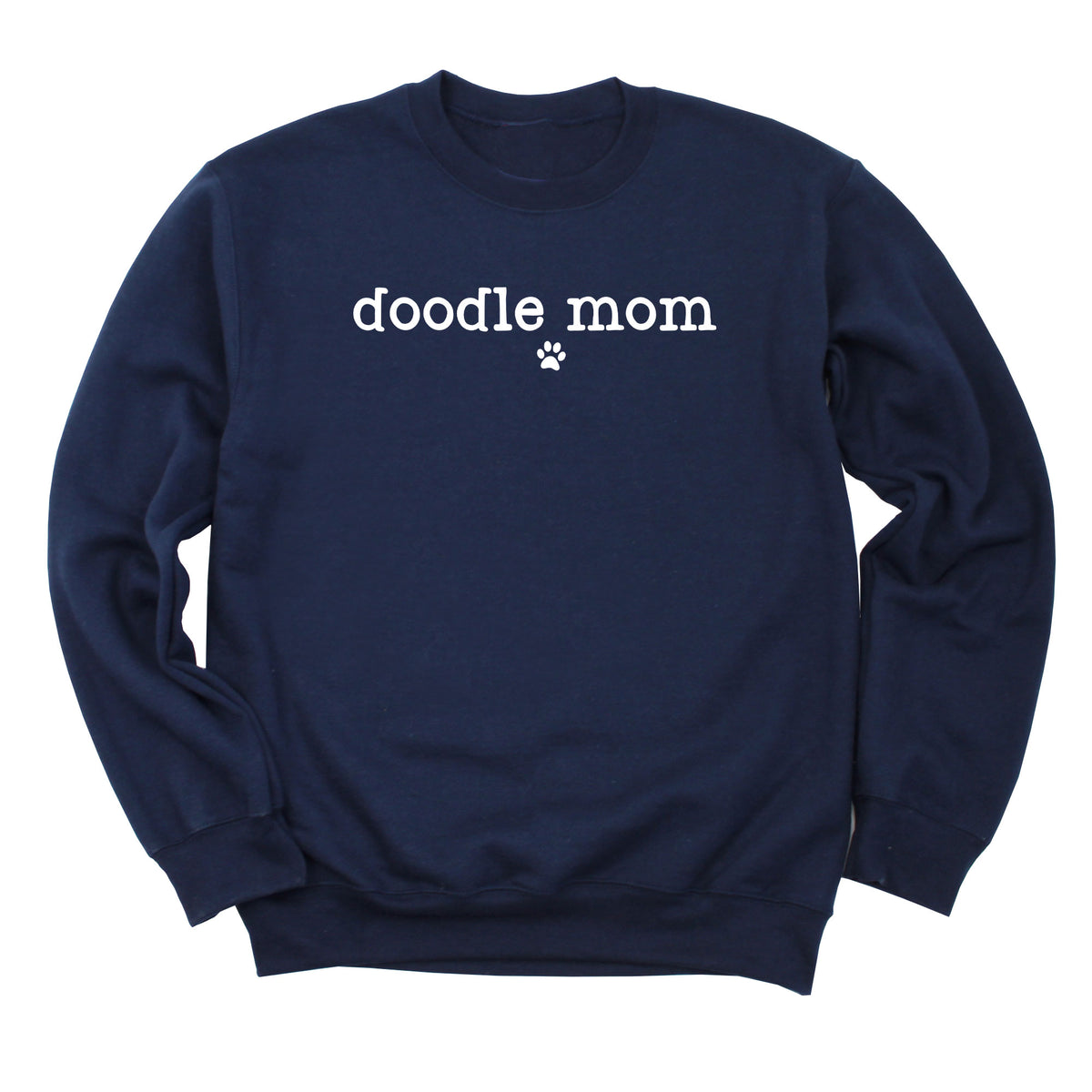 Doodle Mom with Paw Print Sweatshirt