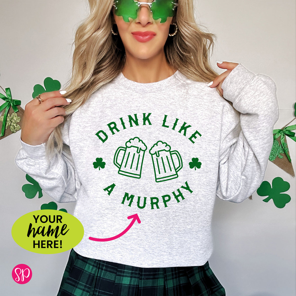 Drink Like a Custom Sweatshirt