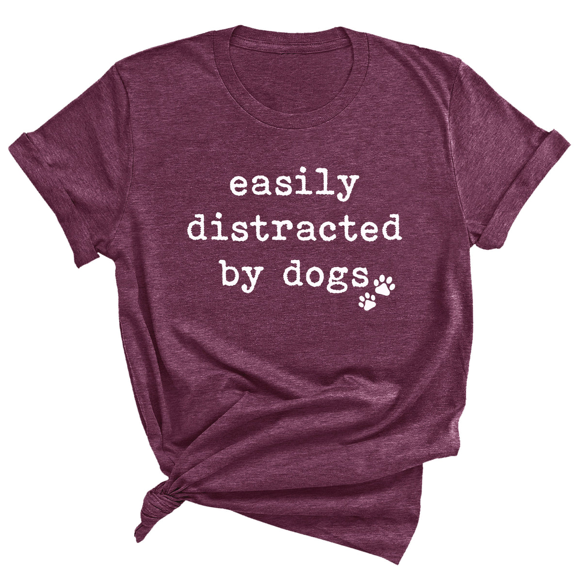 Easily Distracted By Dogs Unisex T-Shirt