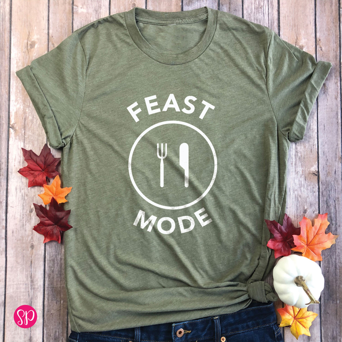 Thanksgiving Eating Feast Mode Turkey Day Tee Shirt