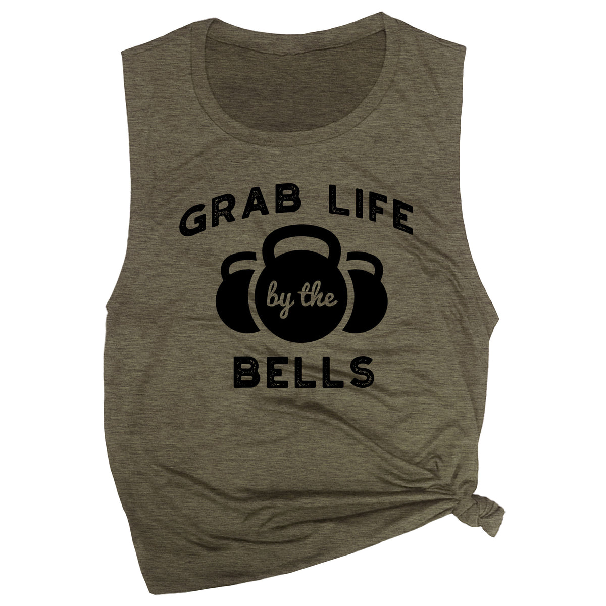 Grab Life By the Bells Muscle Tee