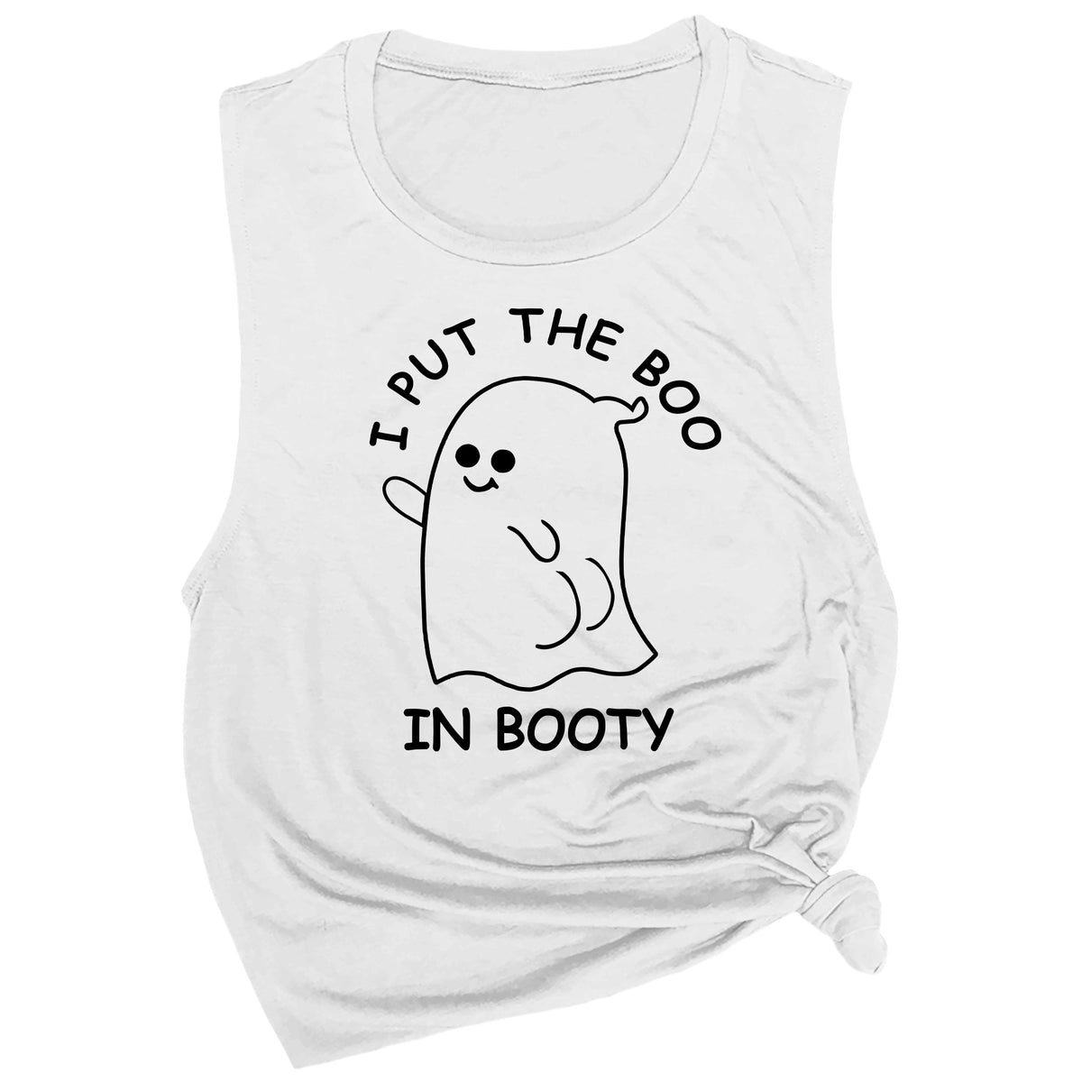 I Put the Boo in Booty Muscle Tee