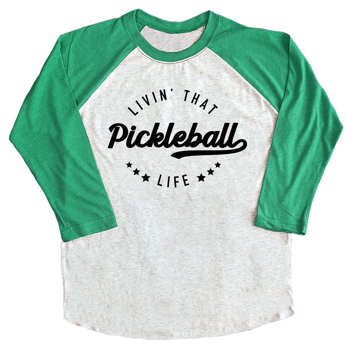 Livin' That Pickleball Life Raglan