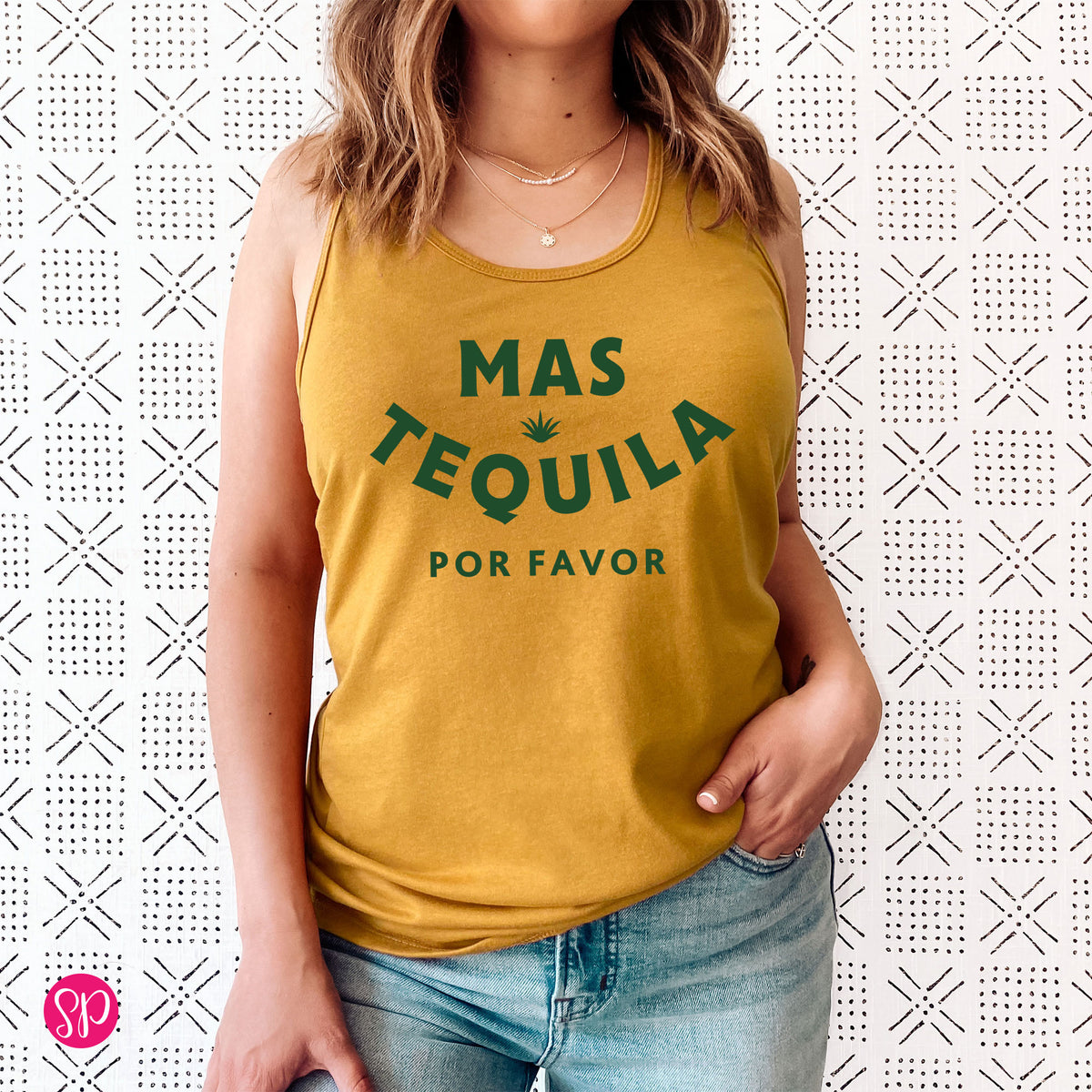 Mas Tequila Por Favor Tank Top
