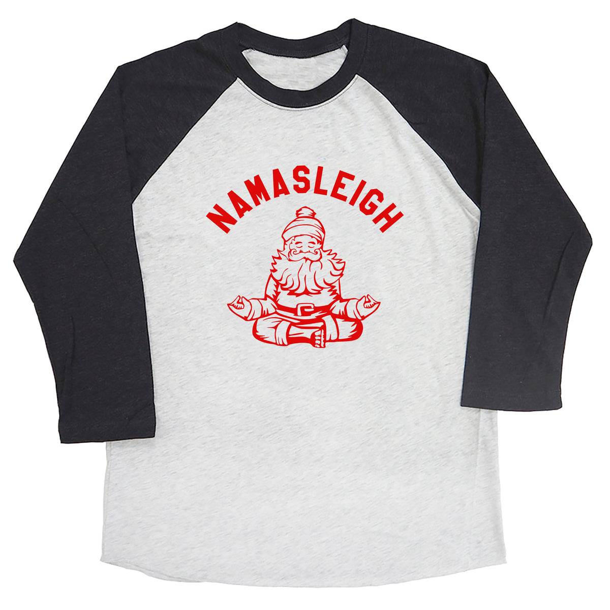 Namasleigh Santa Raglan