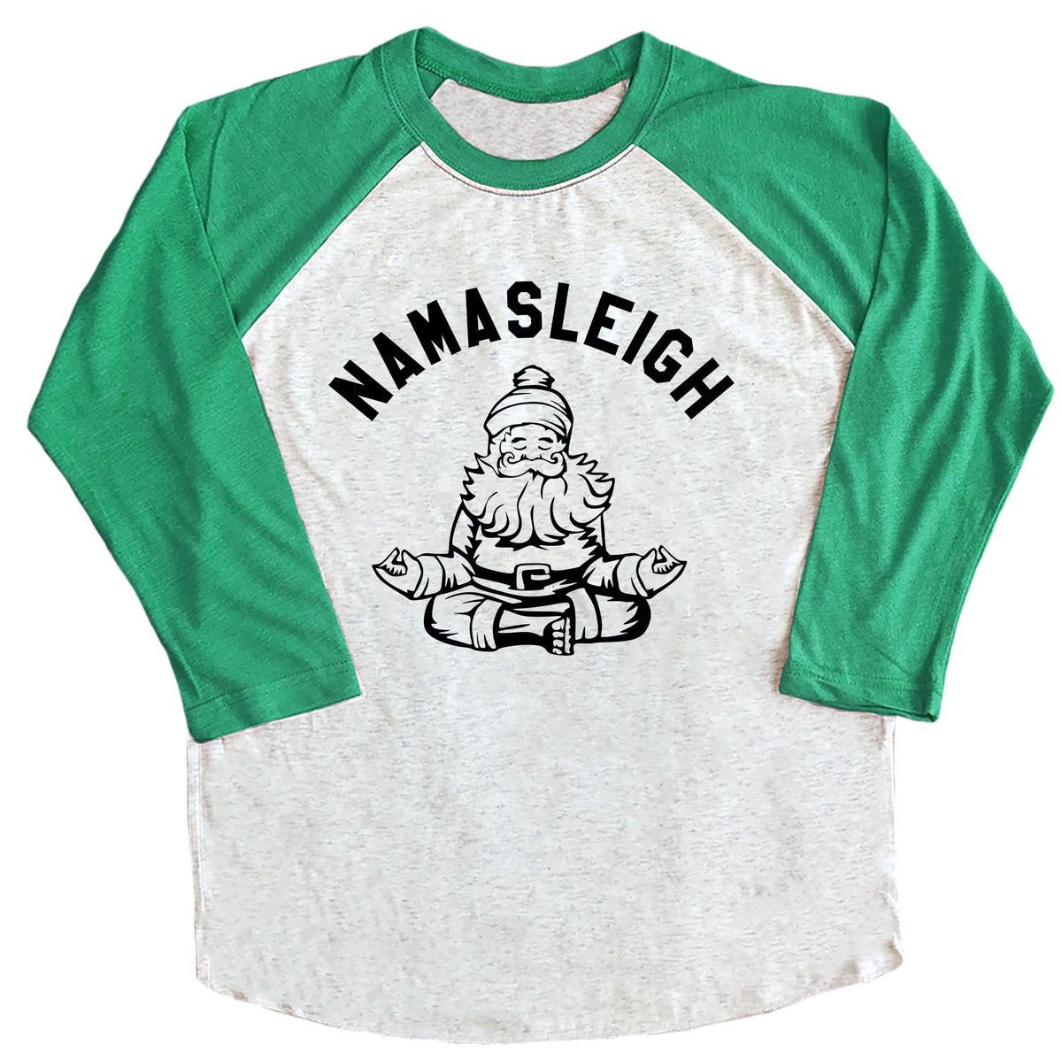 Namasleigh Santa Raglan