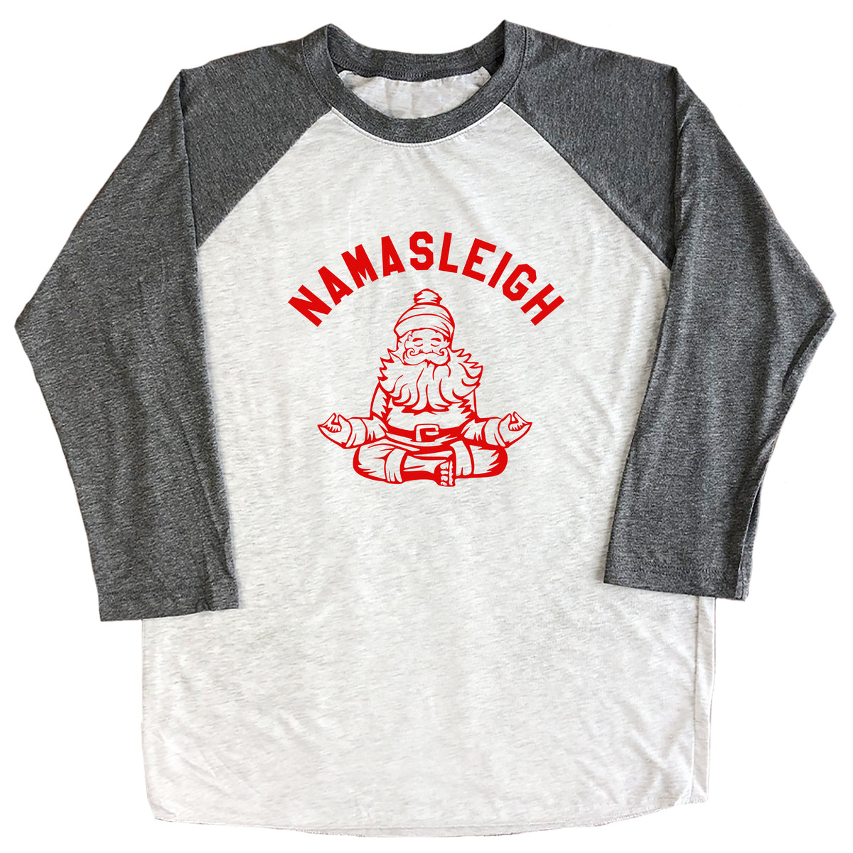 Namasleigh Santa Raglan