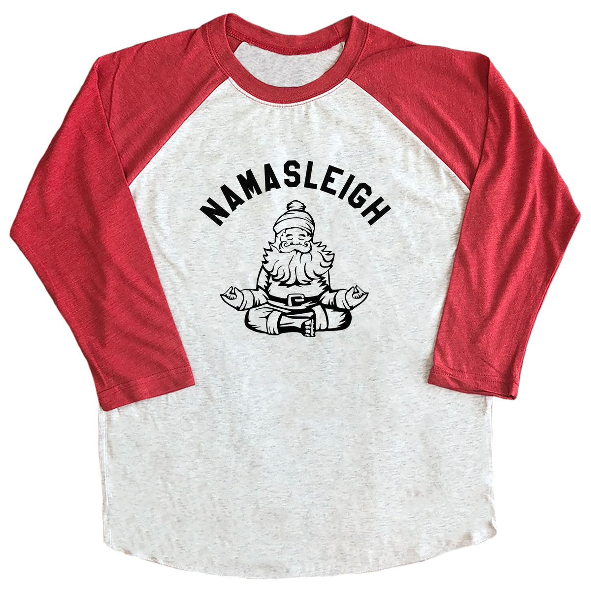 Namasleigh Santa Raglan