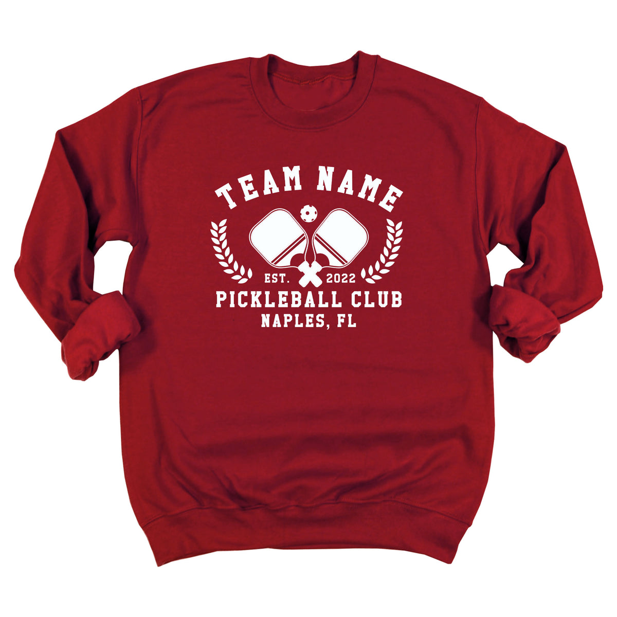 Personalized Pickleball Club Sweatshirt