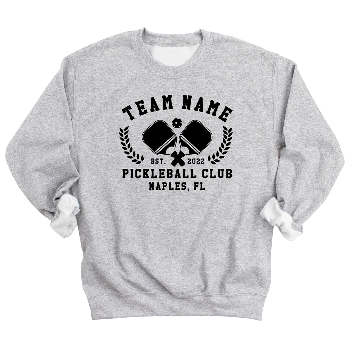 Personalized Pickleball Club Sweatshirt