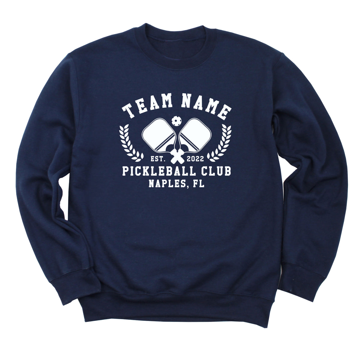 Personalized Pickleball Club Sweatshirt