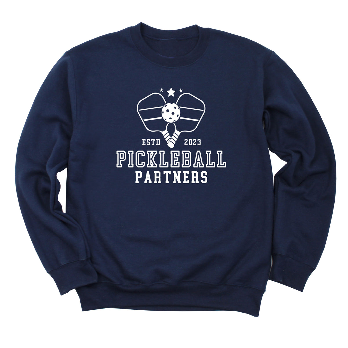 Pickleball Partners Since Custom Year Sweatshirt