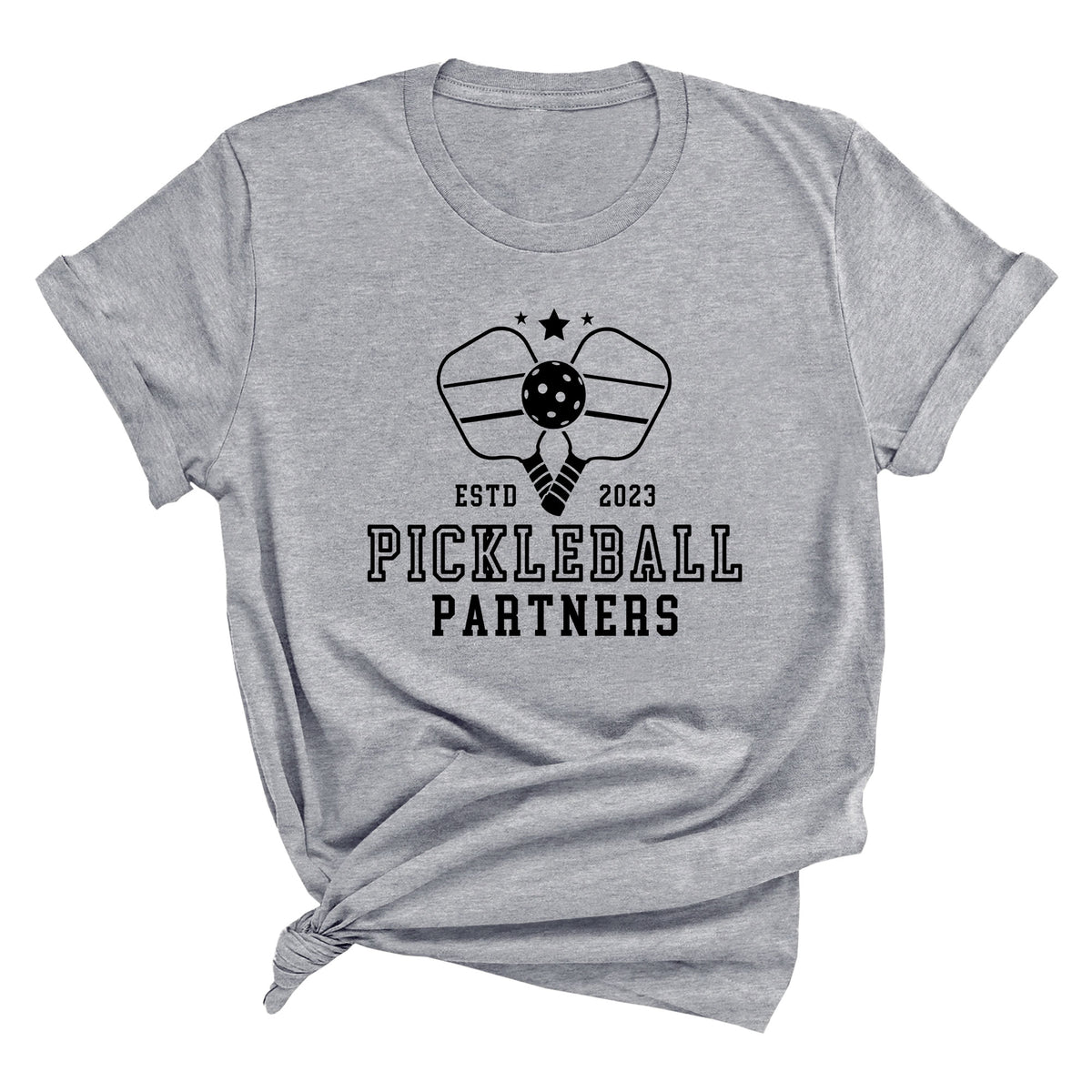 Pickleball Partners Since Custom Year Unisex T-Shirt