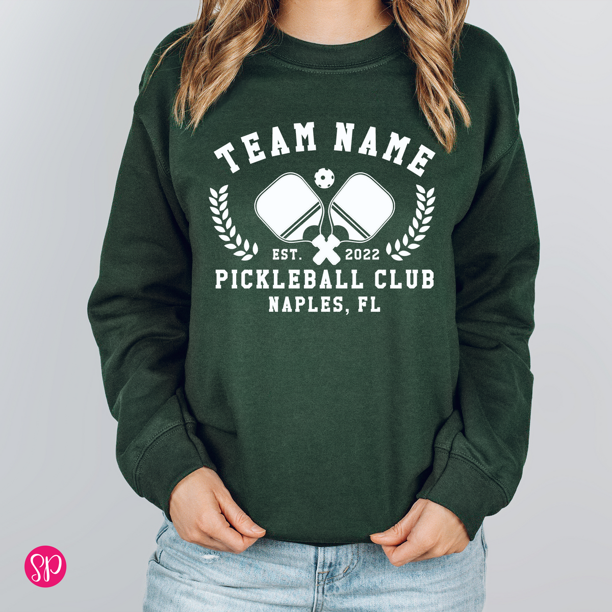 Personalized Pickleball Club Sweatshirt