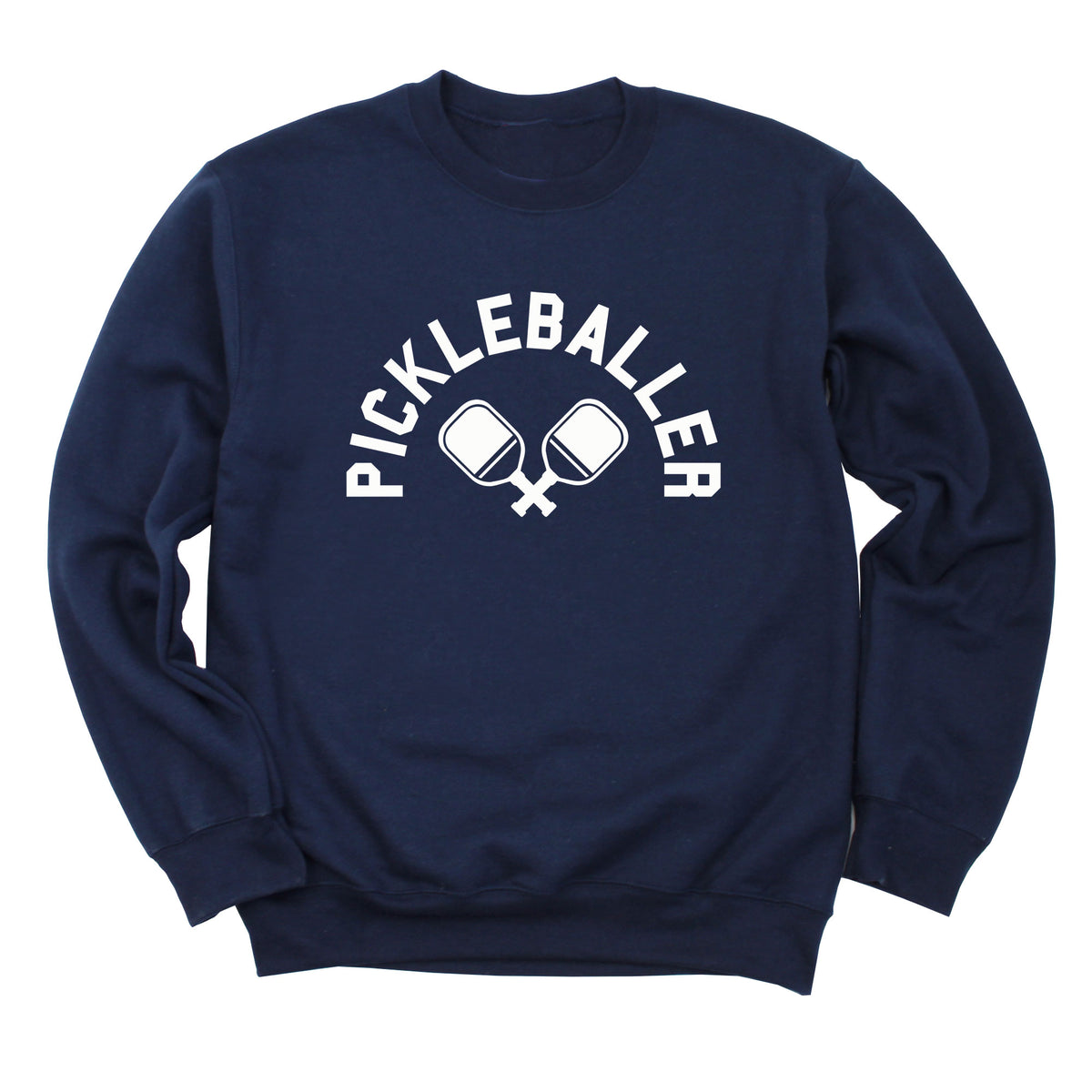 Pickleballer with Paddles Sweatshirt
