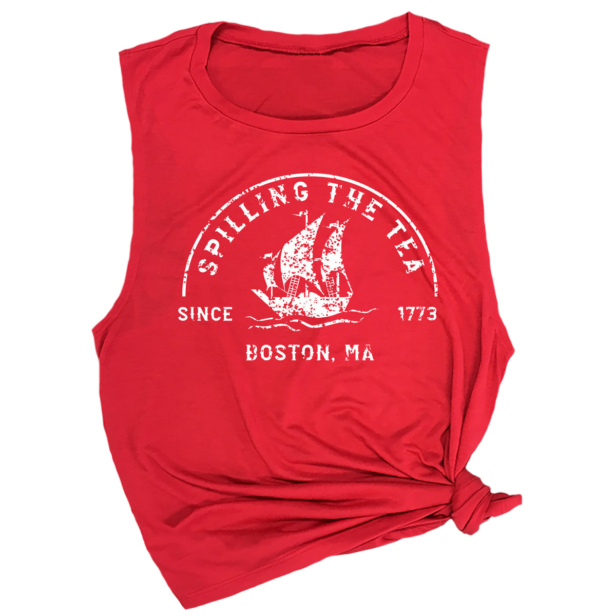 Spilling the Tea Since 1773 Muscle Tee