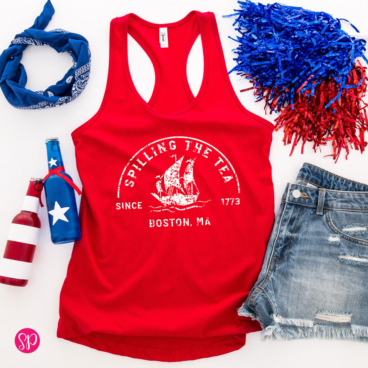 Spilling the Tea Since 1773 Tank Top