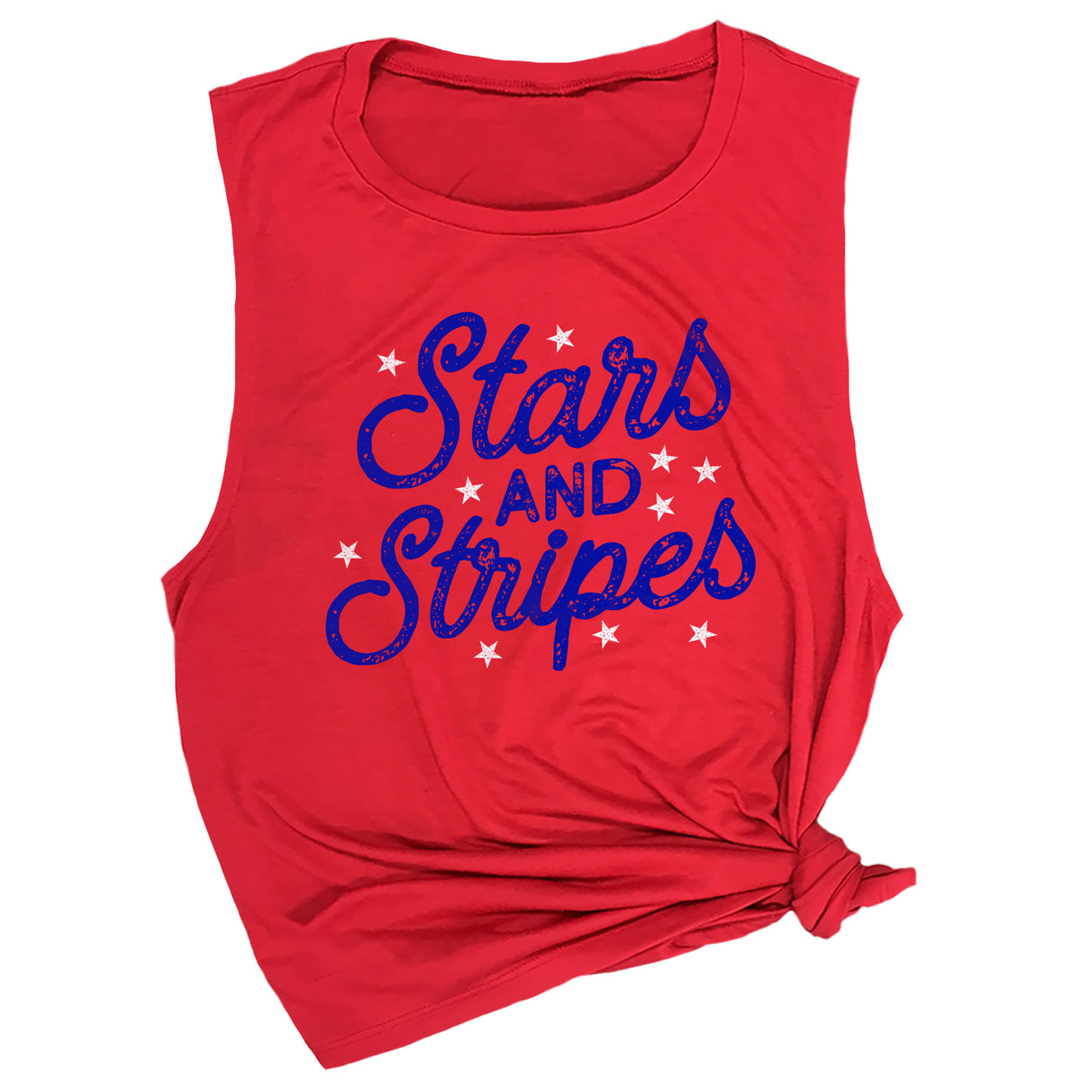Stars and Stripes (BLUE) Muscle Tee