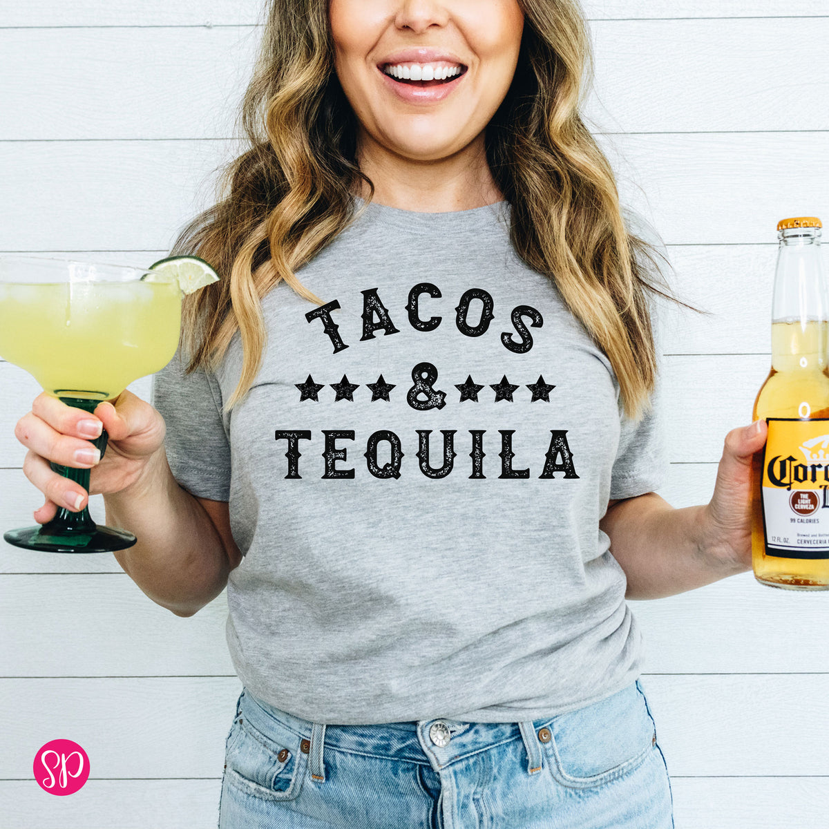 Tacos and Tequila Unisex T-Shirt