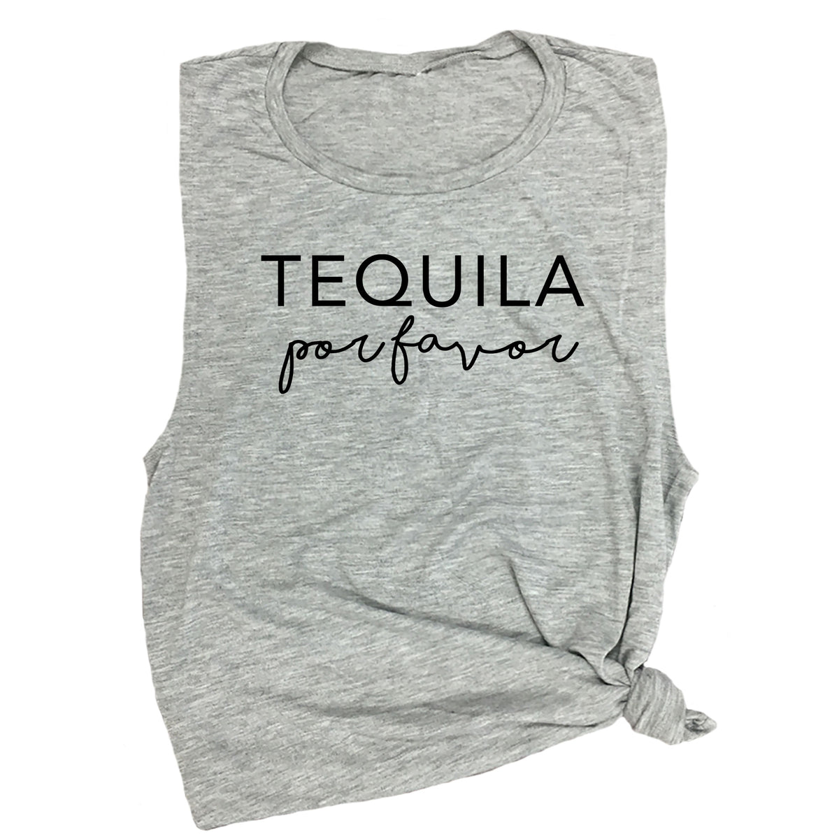 Tequila Por Favor Muscle Tee