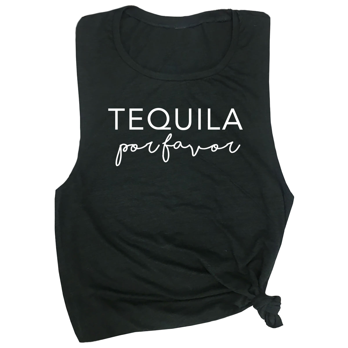 Tequila Por Favor Muscle Tee
