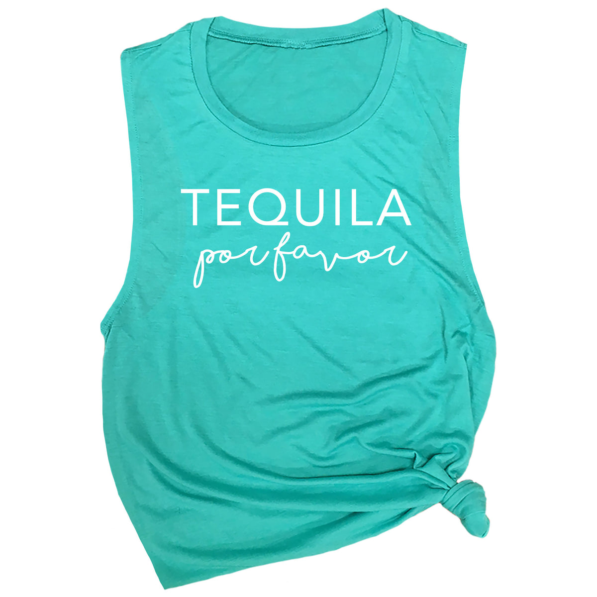 Tequila Por Favor Muscle Tee