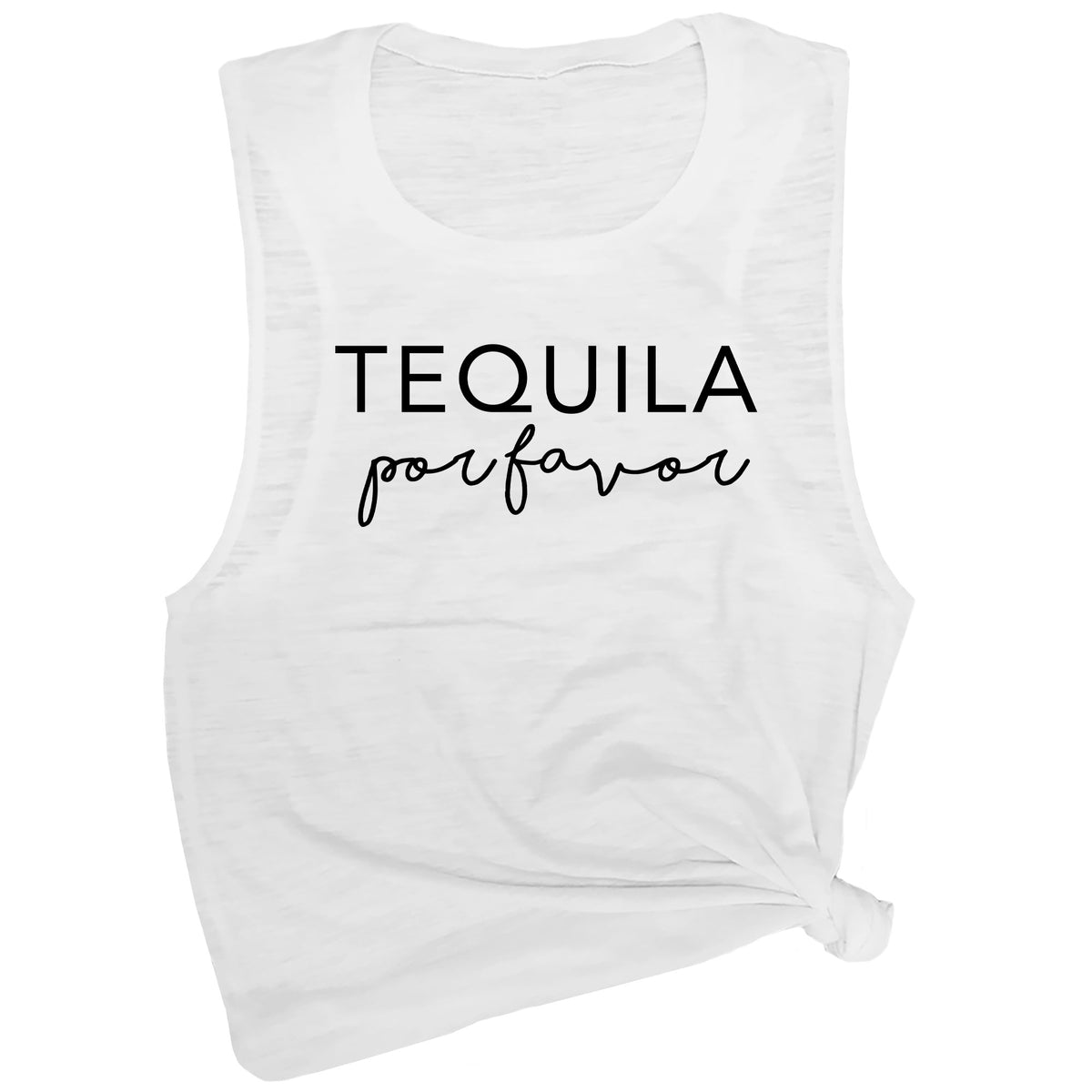 Tequila Por Favor Muscle Tee