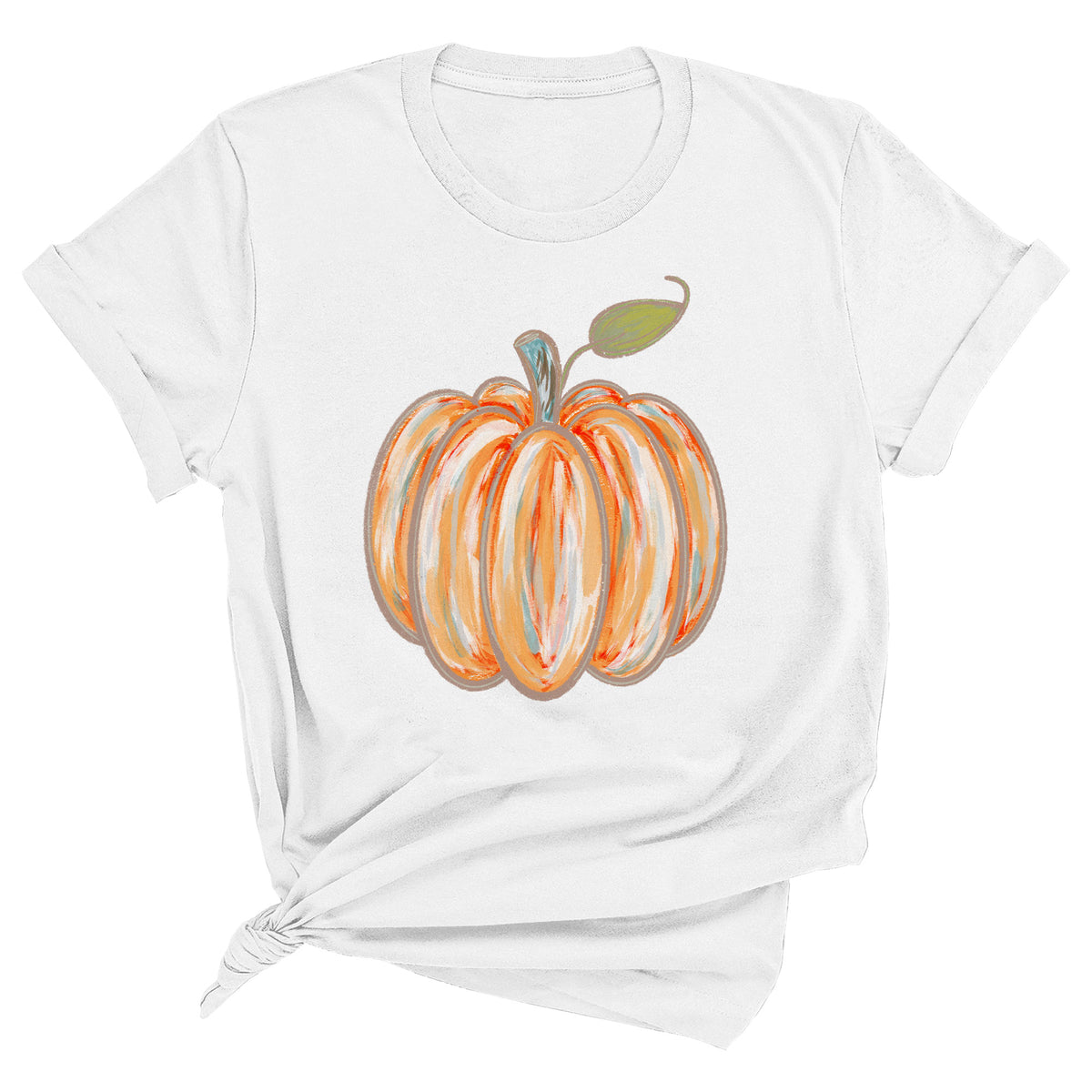 Tie Dye Pumpkin Unisex T-Shirt