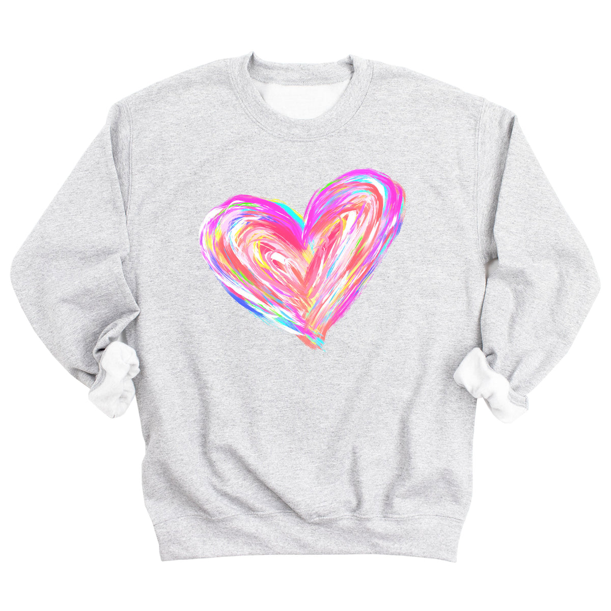 Watercolor Heart Sweatshirt