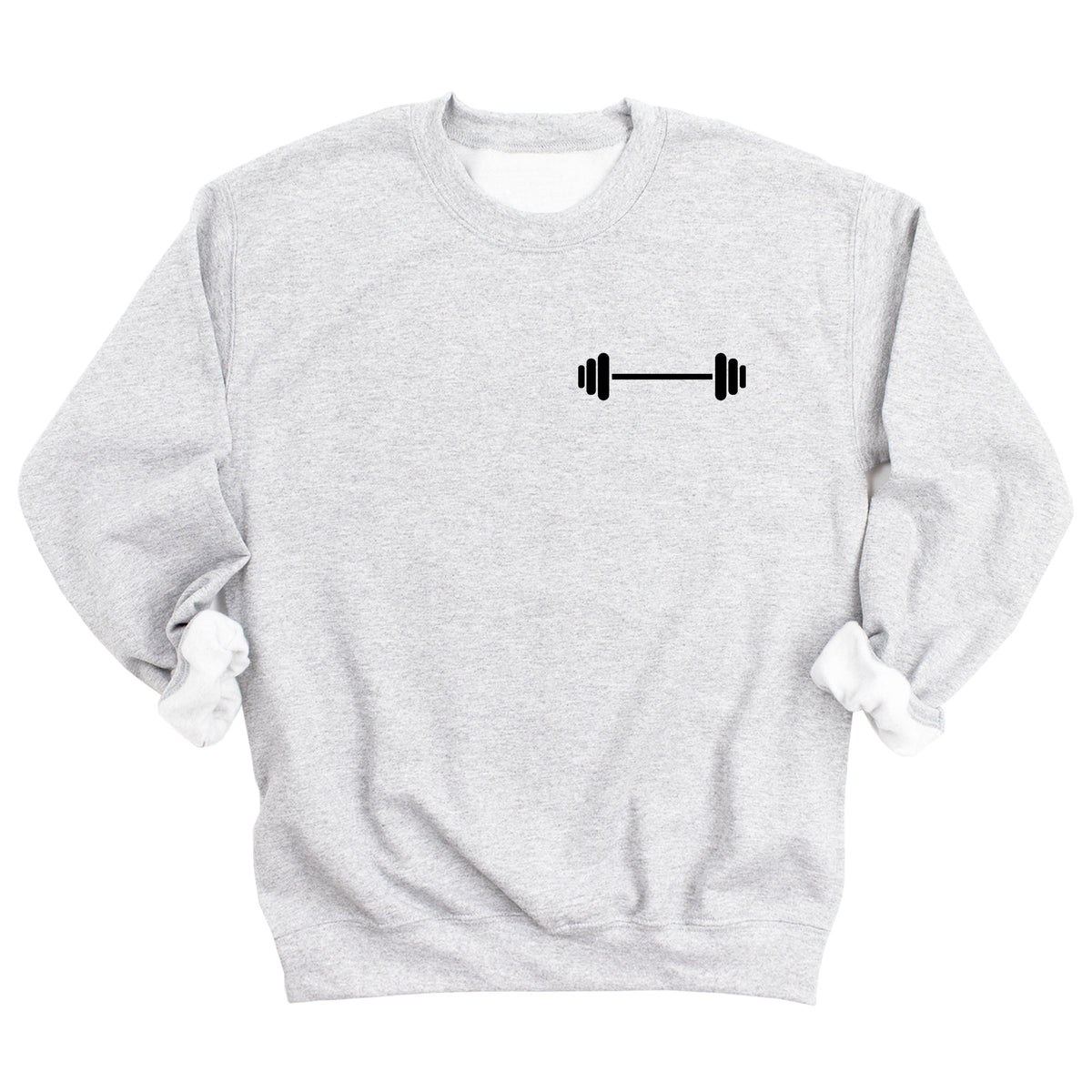 Barbell Sweatshirt (Chest Print)