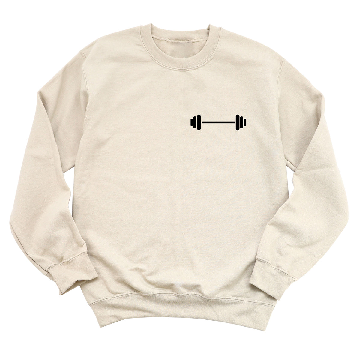 Barbell Sweatshirt (Chest Print)