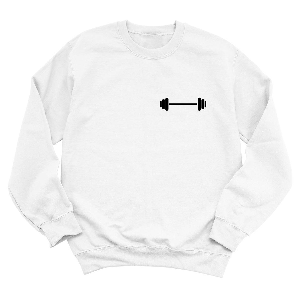 Barbell Sweatshirt (Chest Print)