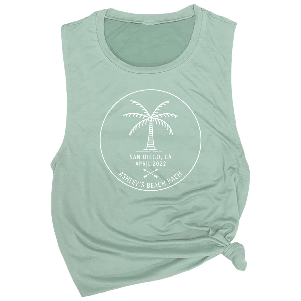 Custom Beach Bach Muscle Tee