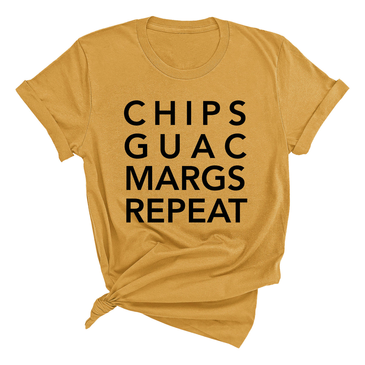 Chips Guac Margs Repeat Unisex T-Shirt